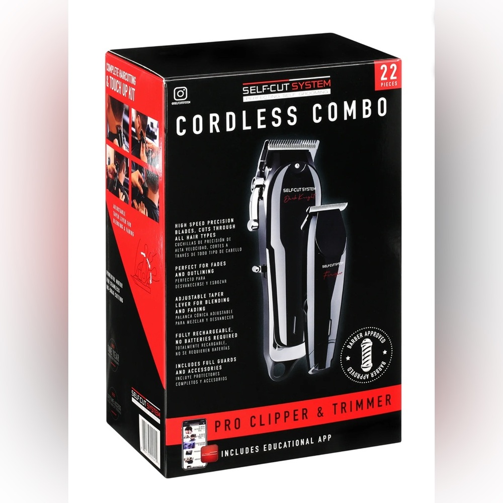 Clippers self cut system